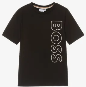 Boss Tshirt Logo Black