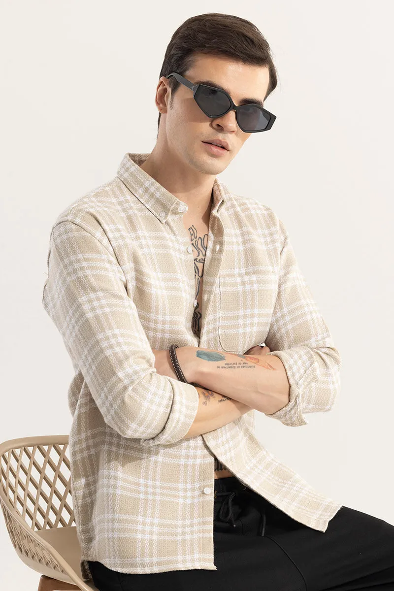 Checks Cream Shirt Boxed - Shop Now