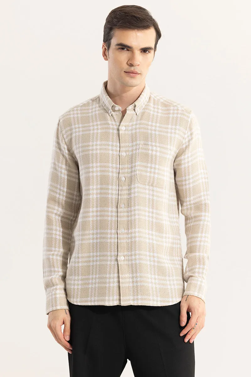 Checks Cream Shirt Boxed - Shop Now