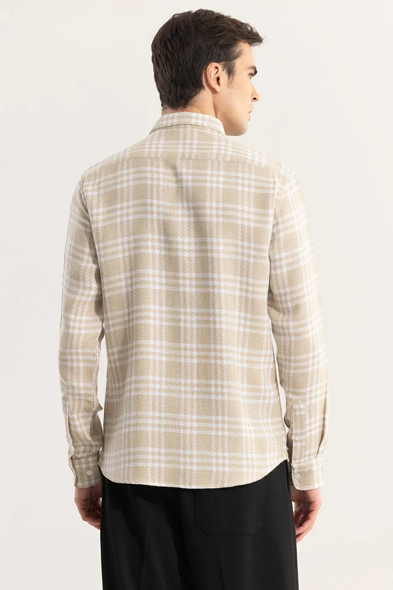 Checks Cream Shirt Boxed - Shop Now