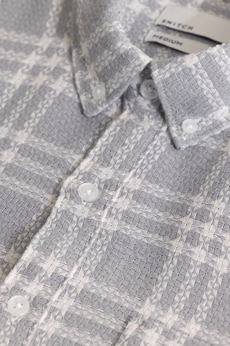 Gray Checkered Shirt