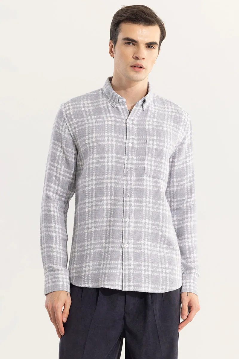 Gray Checkered Shirt