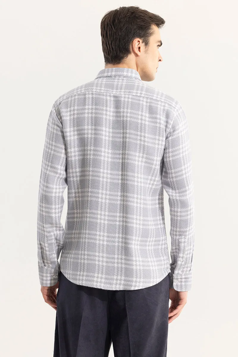 Gray Checkered Shirt