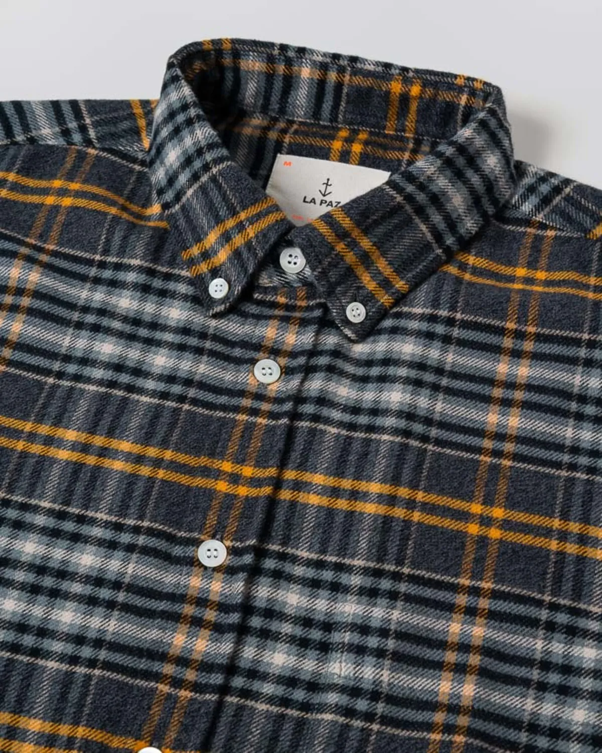 Branco Shirt - Stone Blue Checks