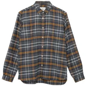 Branco Shirt - Stone Blue Checks