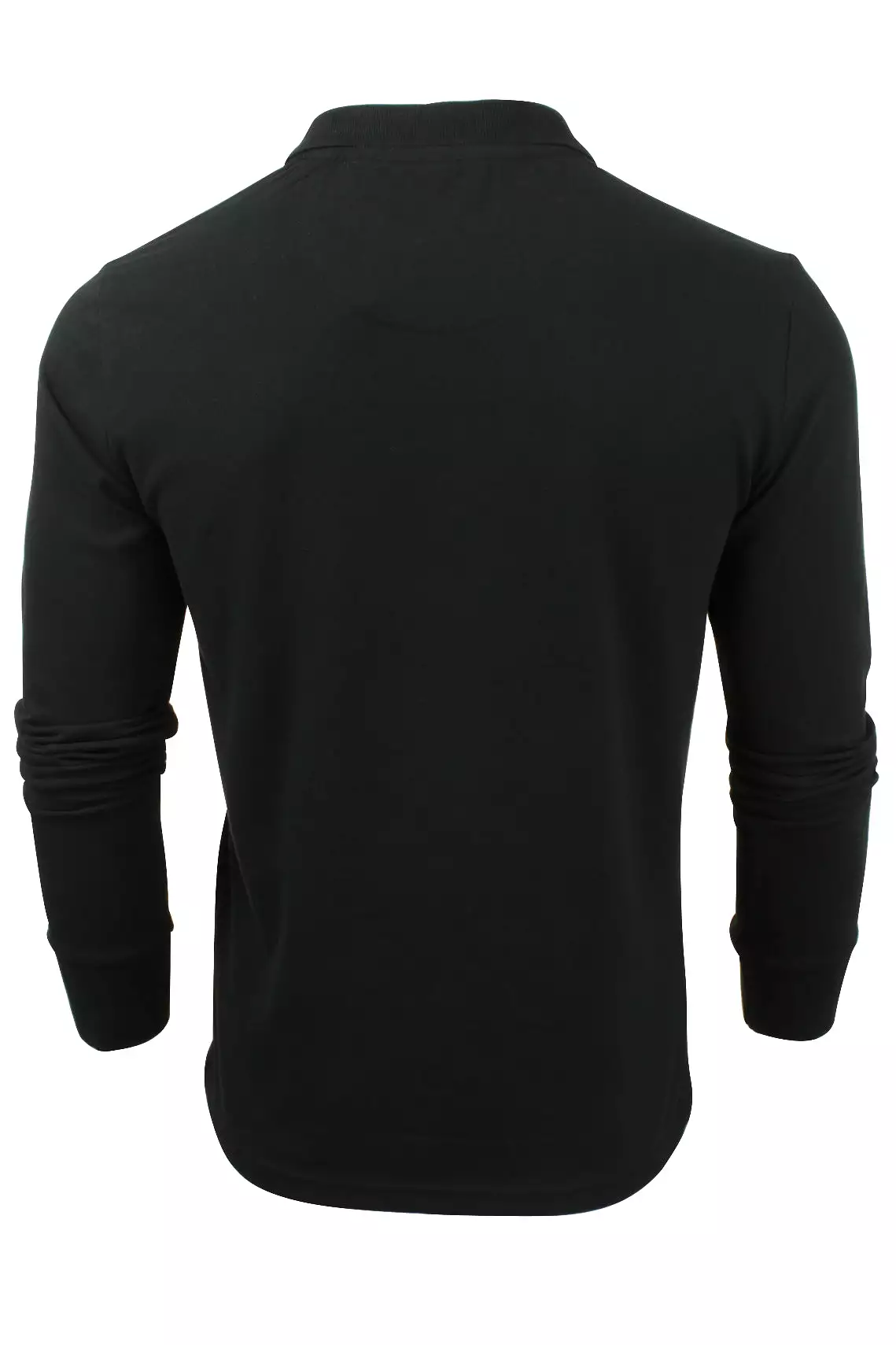 Brave Soul 'Lincoln' Long Sleeved Pique Mens Polo T-Shirt