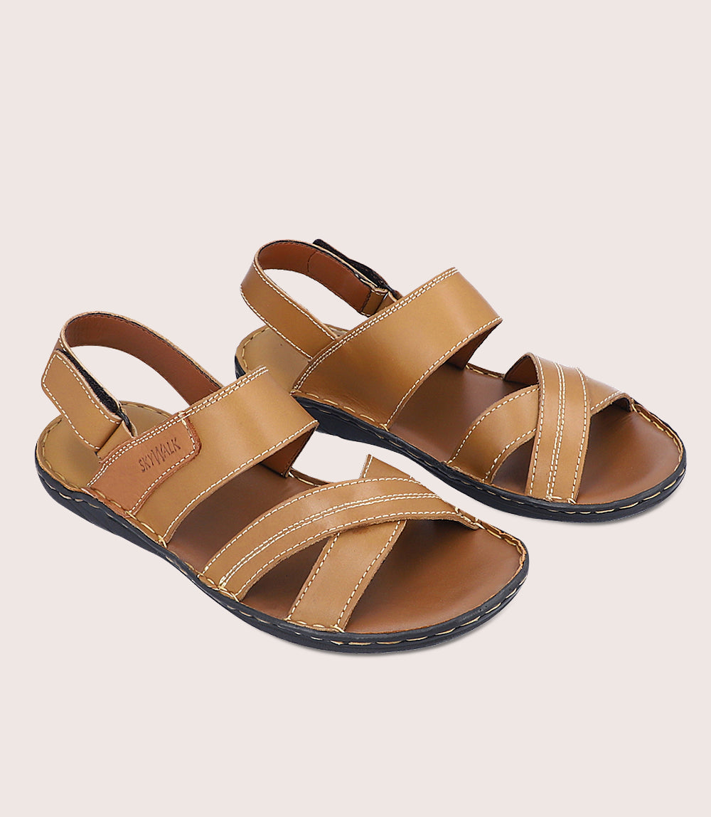 Brown Leather Sandals