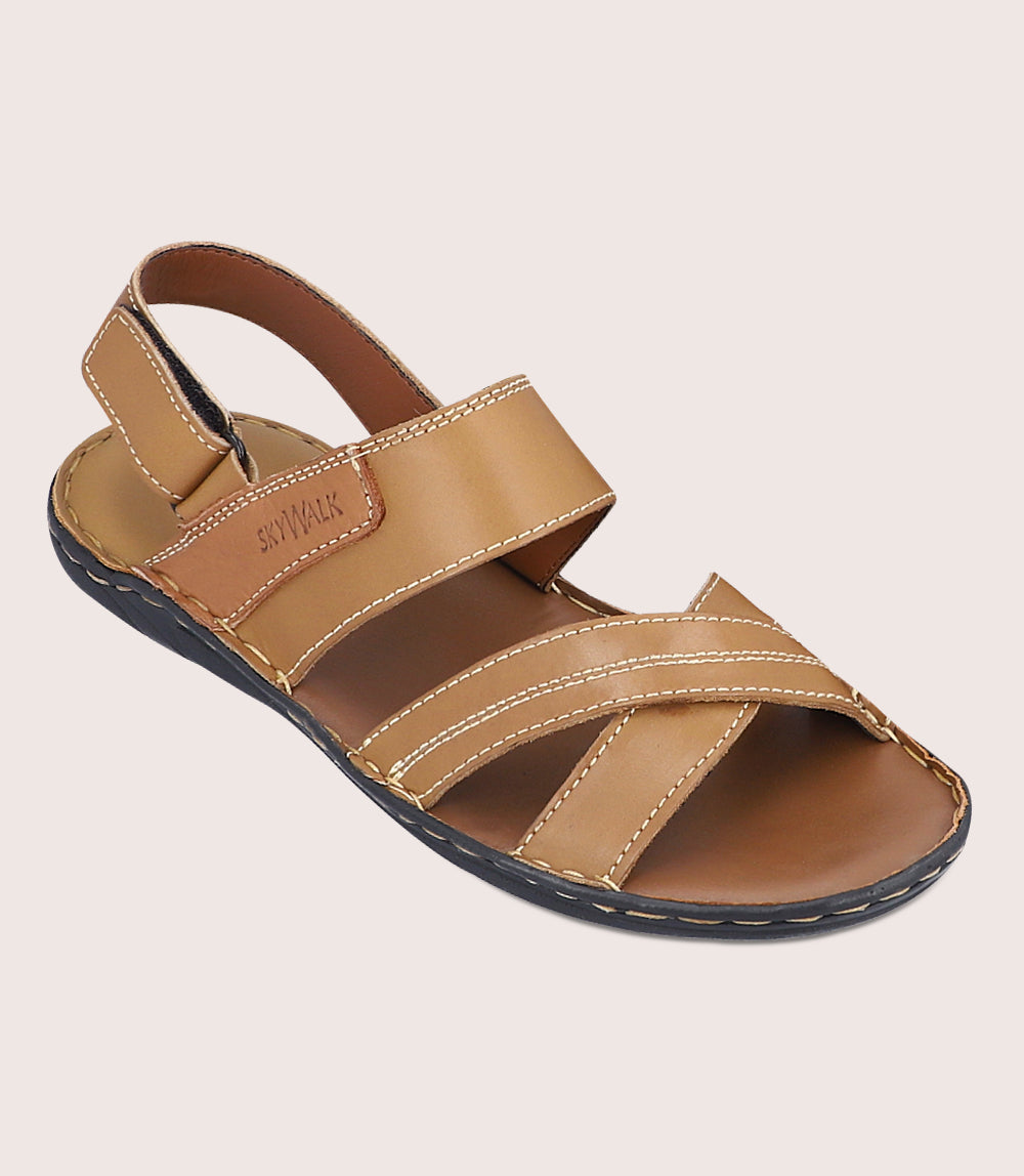 Brown Leather Sandals