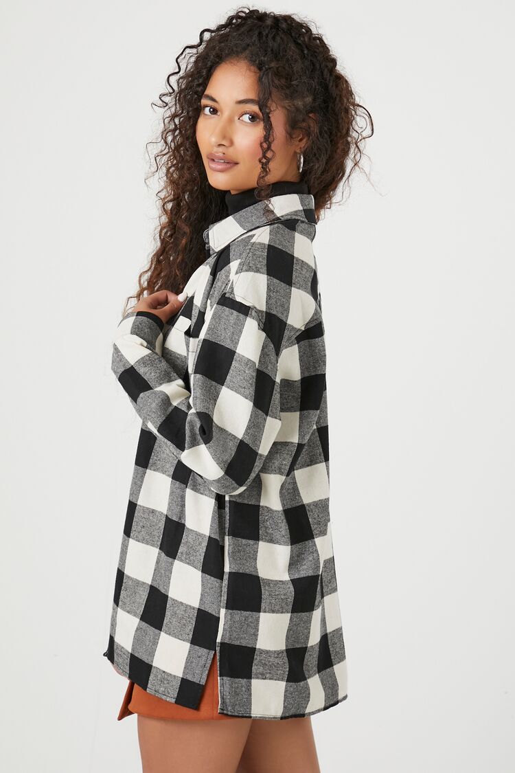 Buffalo Check Drop-Sleeve Shirt