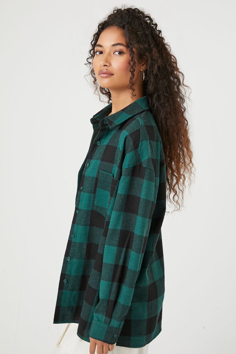 Buffalo Check Drop-Sleeve Shirt