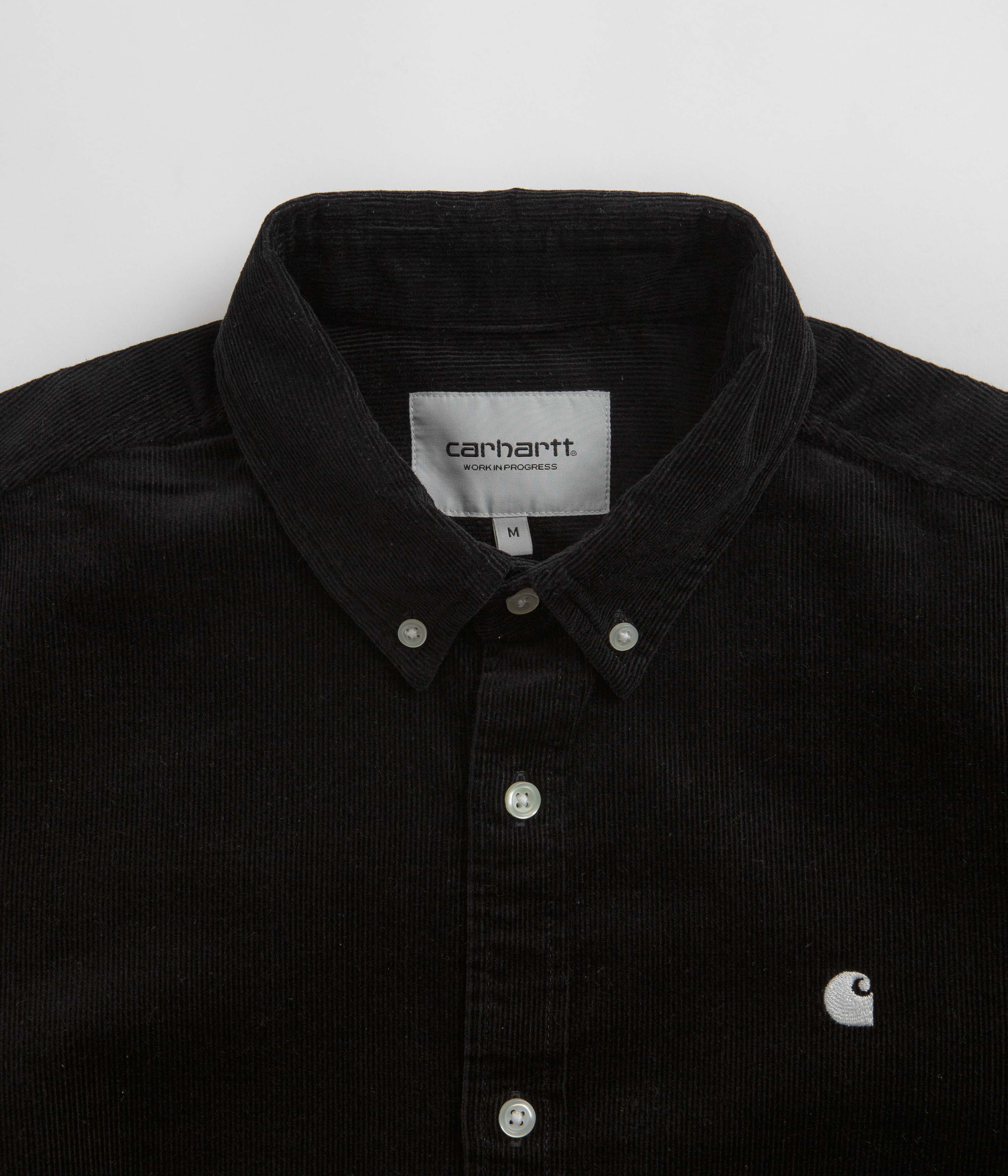 Carhartt Black Wax Cord Shirt