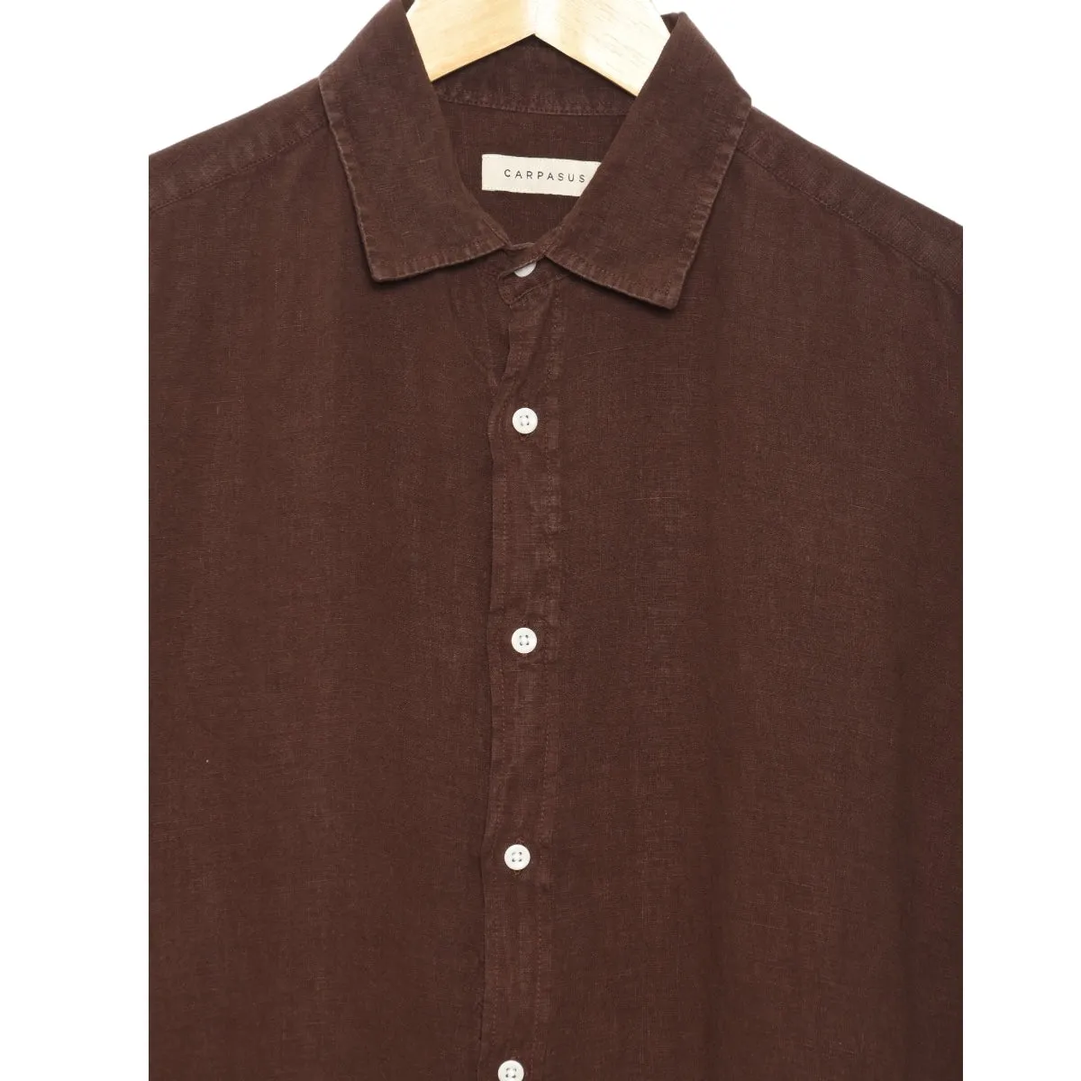 Carpasus Linen Nuve brown Shirt