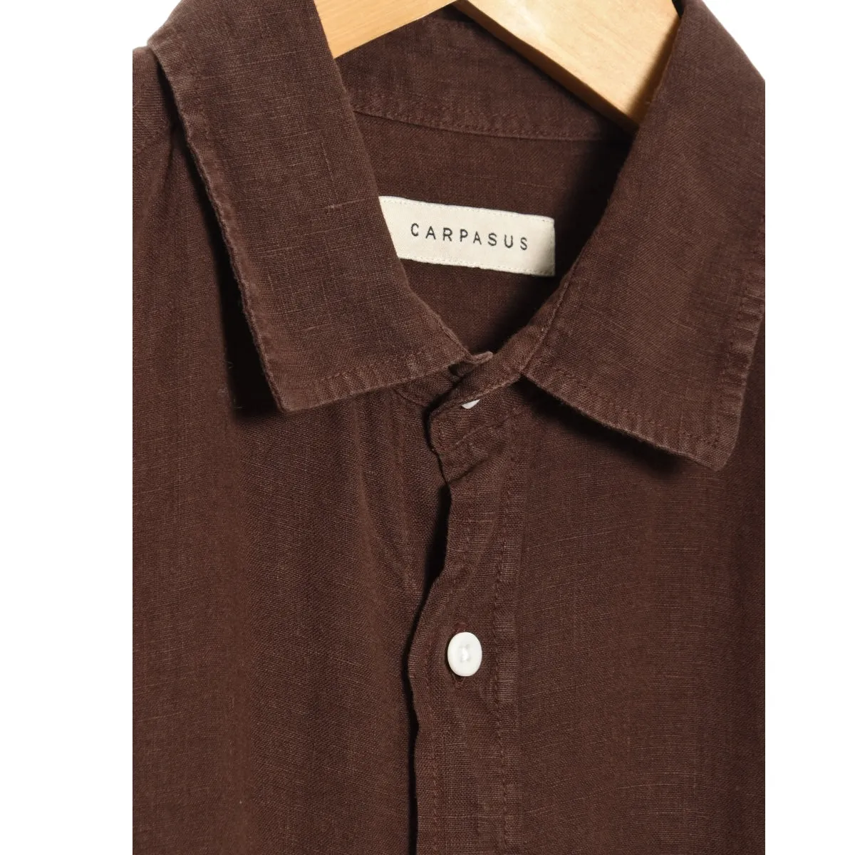 Carpasus Linen Nuve brown Shirt