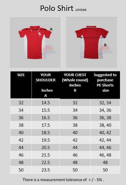 CCHM PE Polo Shirt - Best Price and Quality Guaranteed!