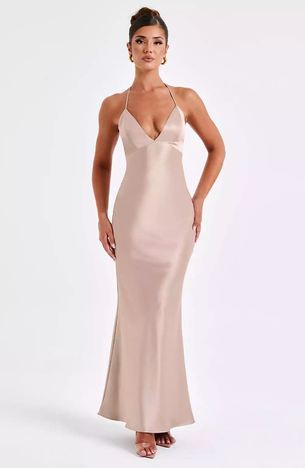 Champagne Maxi Dress