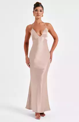 Champagne Maxi Dress