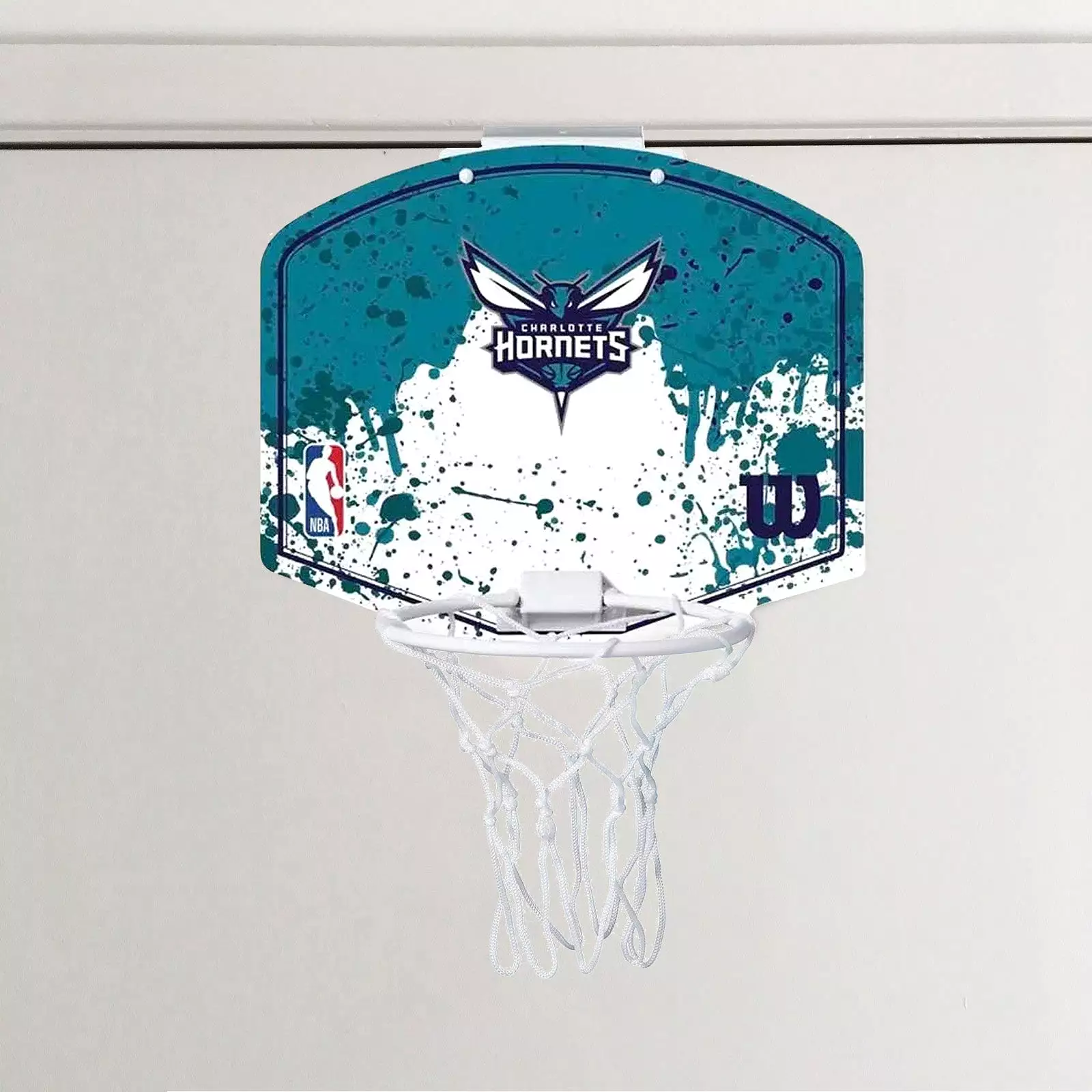 Charlotte Hornets mini hoop NBA team