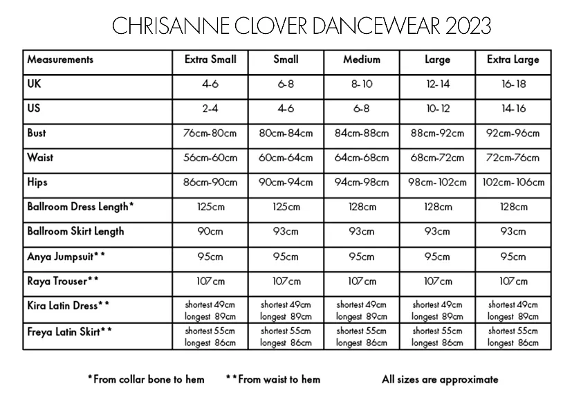 Chrisanne Clover Ella Black Ballroom Practice Dress - PRA 1061 - In Stock