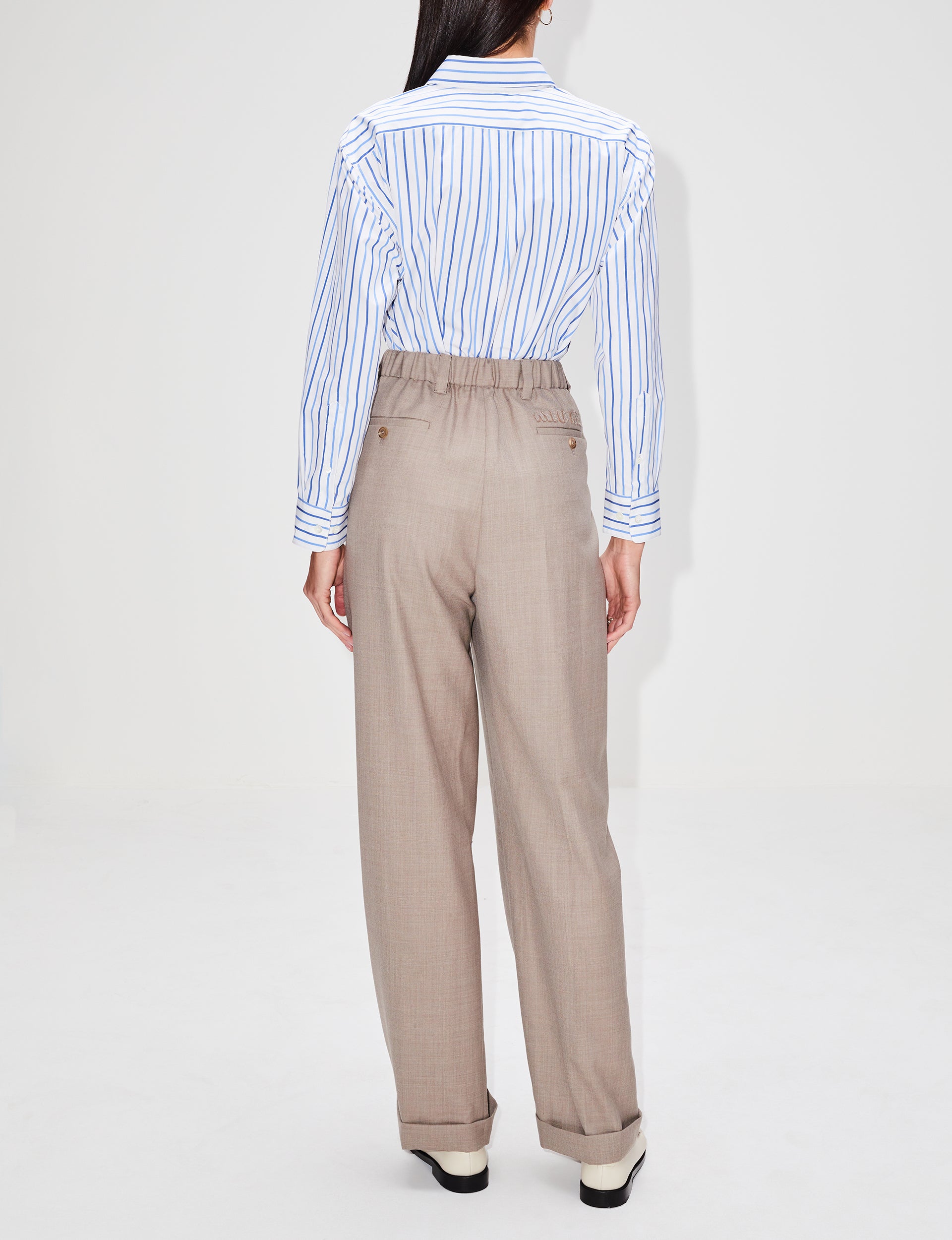 Clavini Striped Shirt