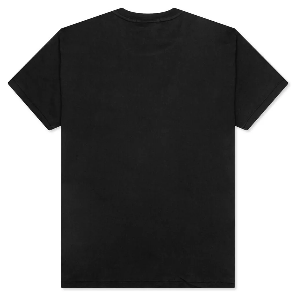 Black Compass Patch Logo S/S T-Shirt