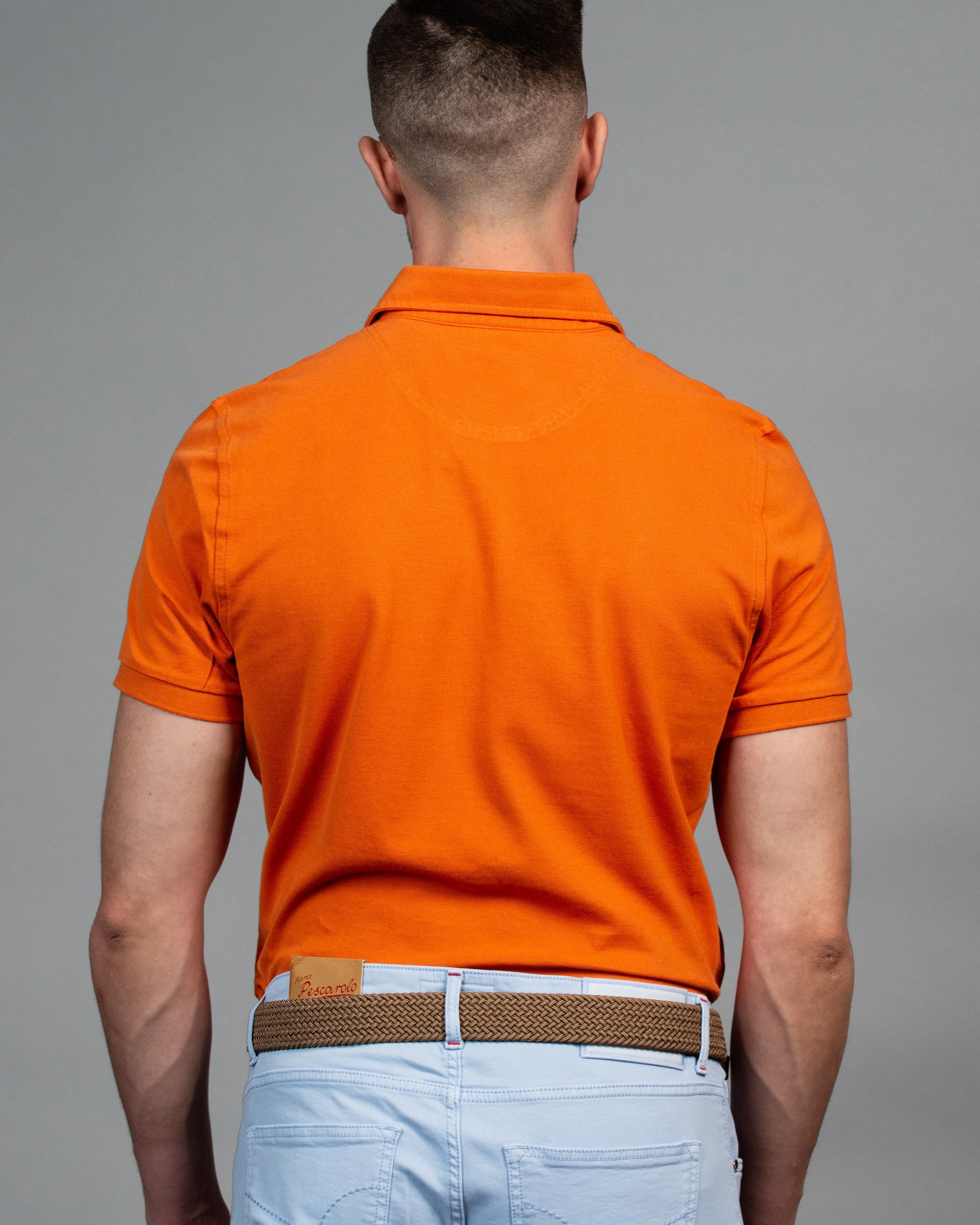 Contrasting Polo Shirt.