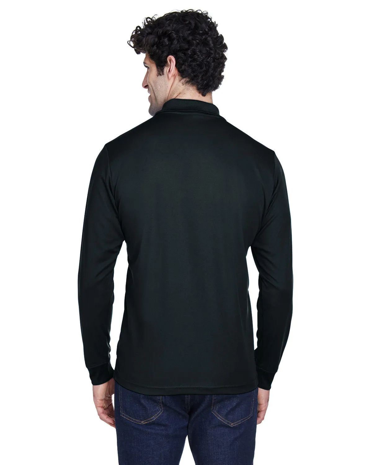 CORE365 Long-Sleeve Pique Polo