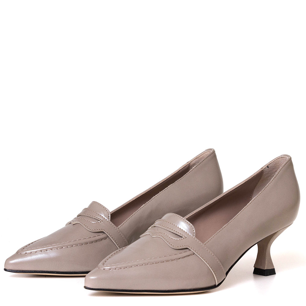 Cornelia Women's Leather Loafer Pump - Shop Now