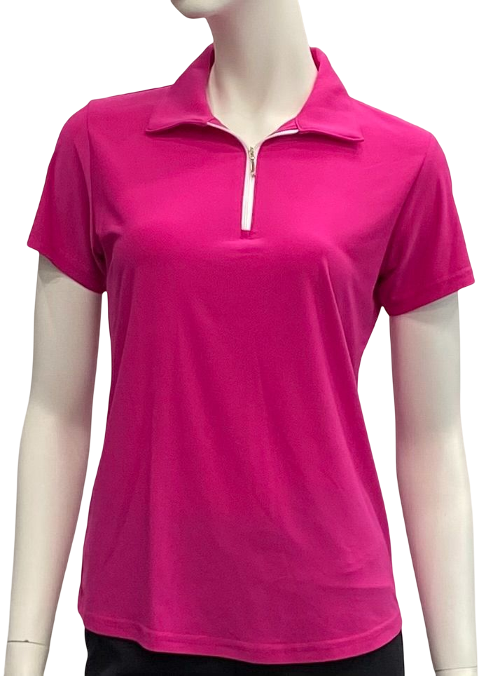 Corsican Pink Polo Shirt GHz Short Sleeve