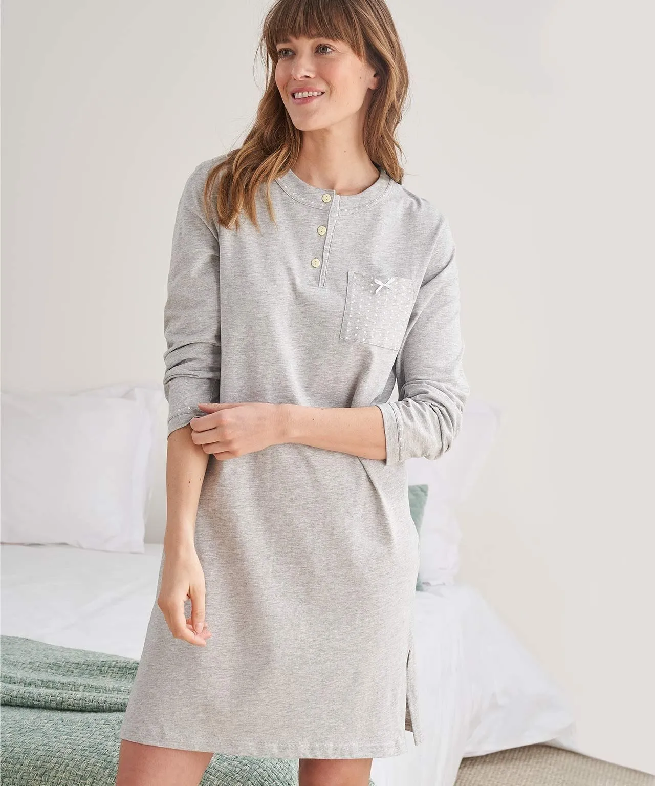 Comfortable Cotton Jersey Nightdress Sale