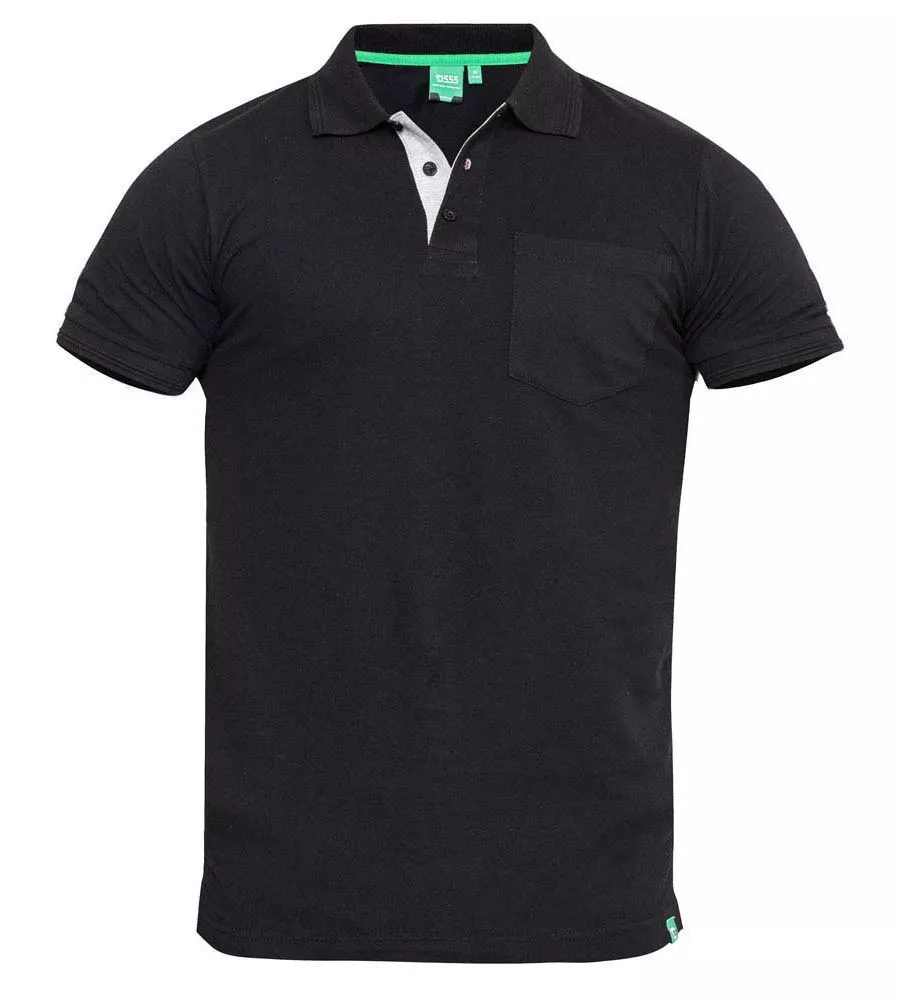 Grant-R D555 Mens Fully Combed Pique Polo Shirt With Pocket