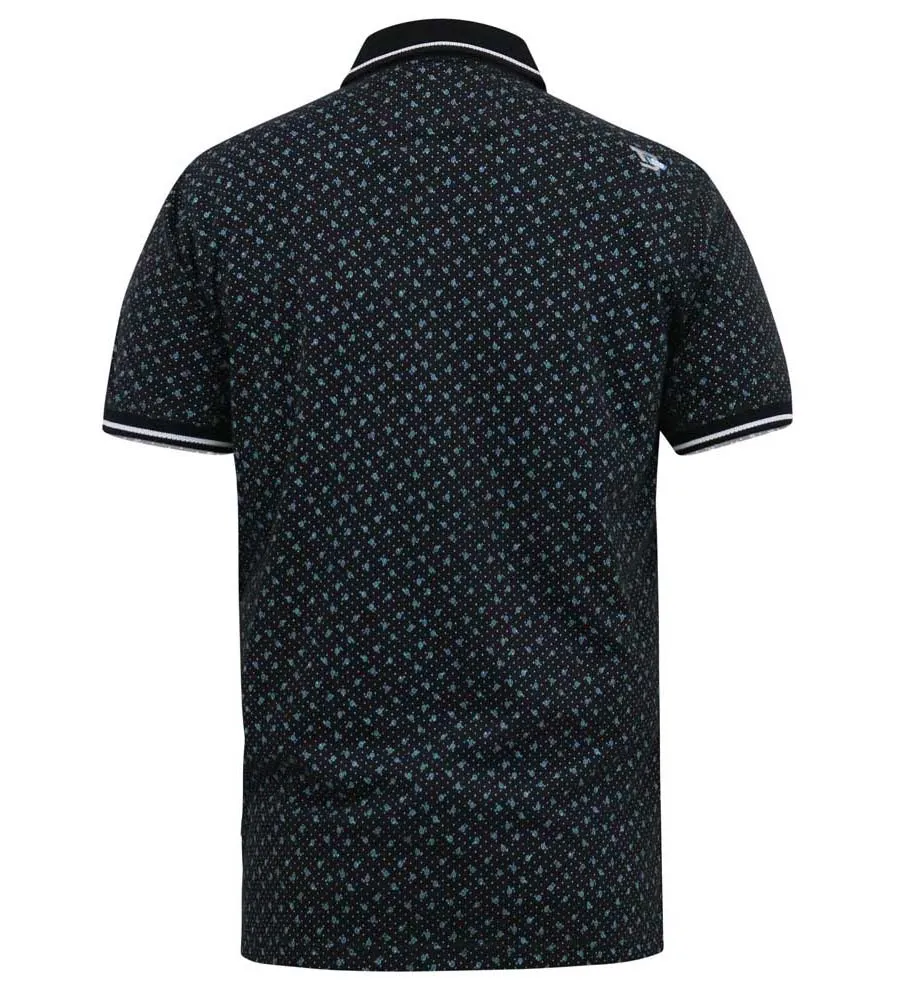 Mens Polo Shirt Featuring All Over Print Design (WILSON)