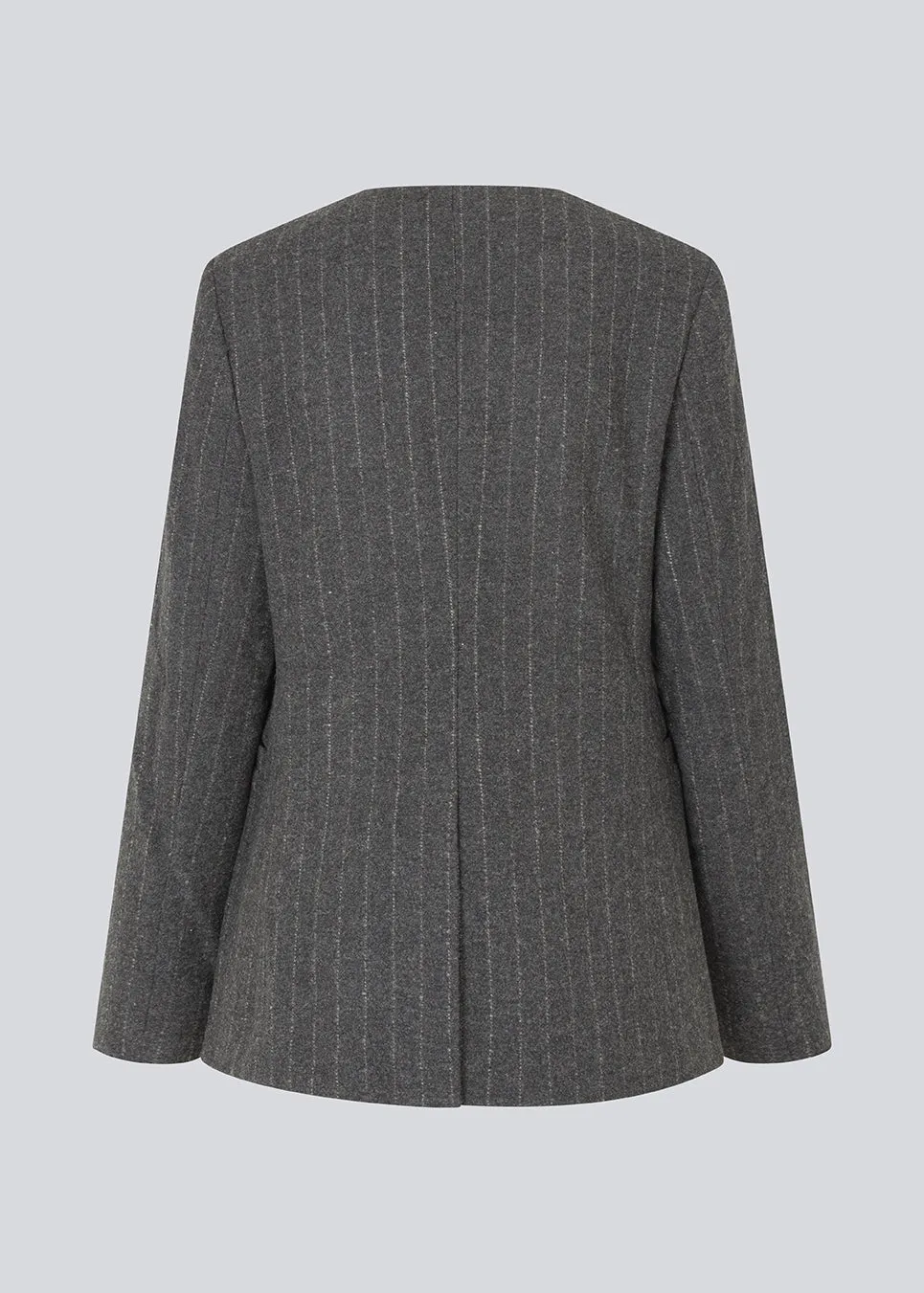 Dark Grey Pinstripe KristolMD Blazer