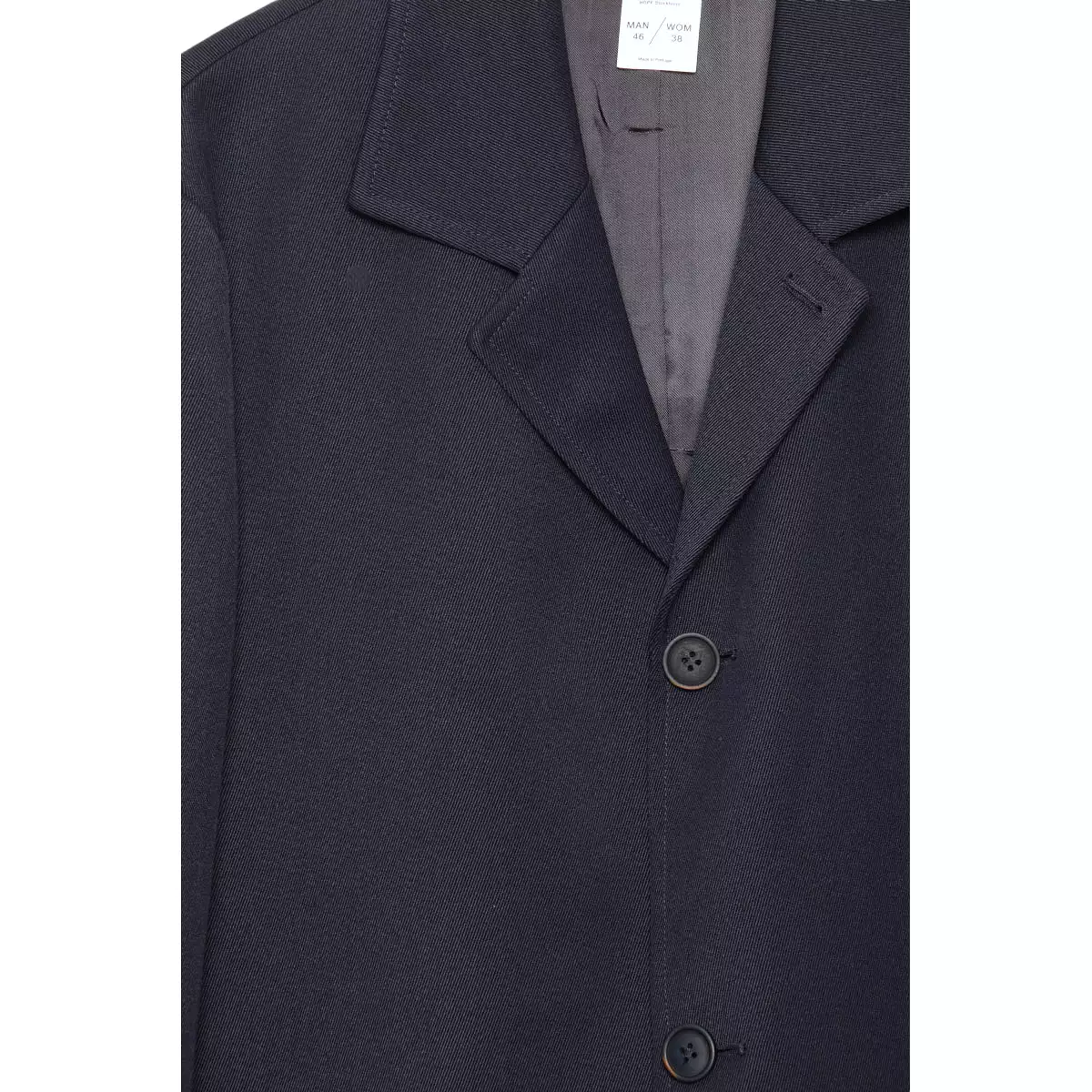 Dark Navy Twill Hope Zone Coat