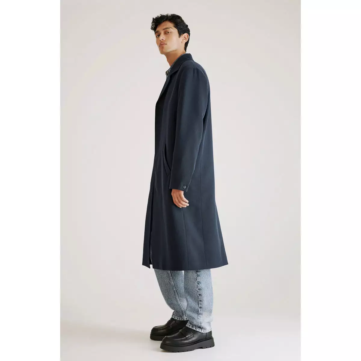 Dark Navy Twill Hope Zone Coat