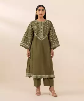 Designer Lawn Shirt with Embroidery