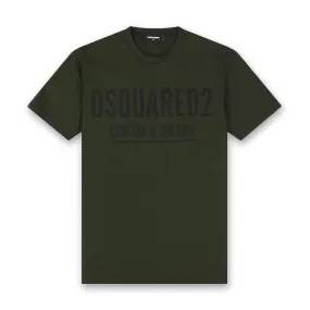 Dark Green Ceresio9 T-Shirt by DSQUARED2