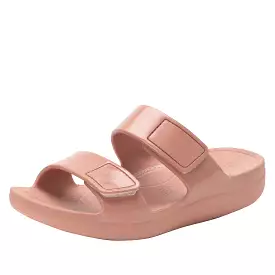 Dusty Rose Gloss Sandal