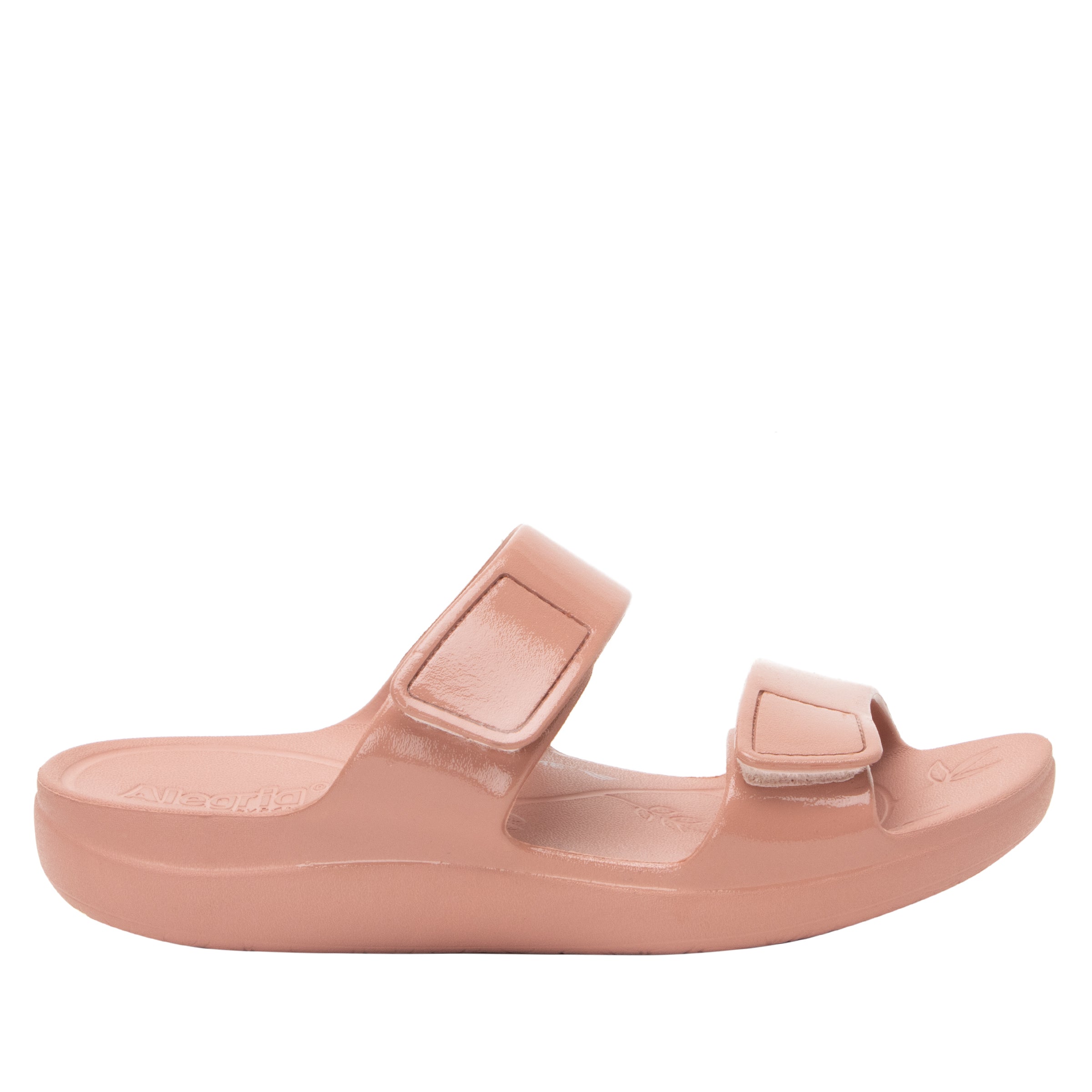 Dusty Rose Gloss Sandal