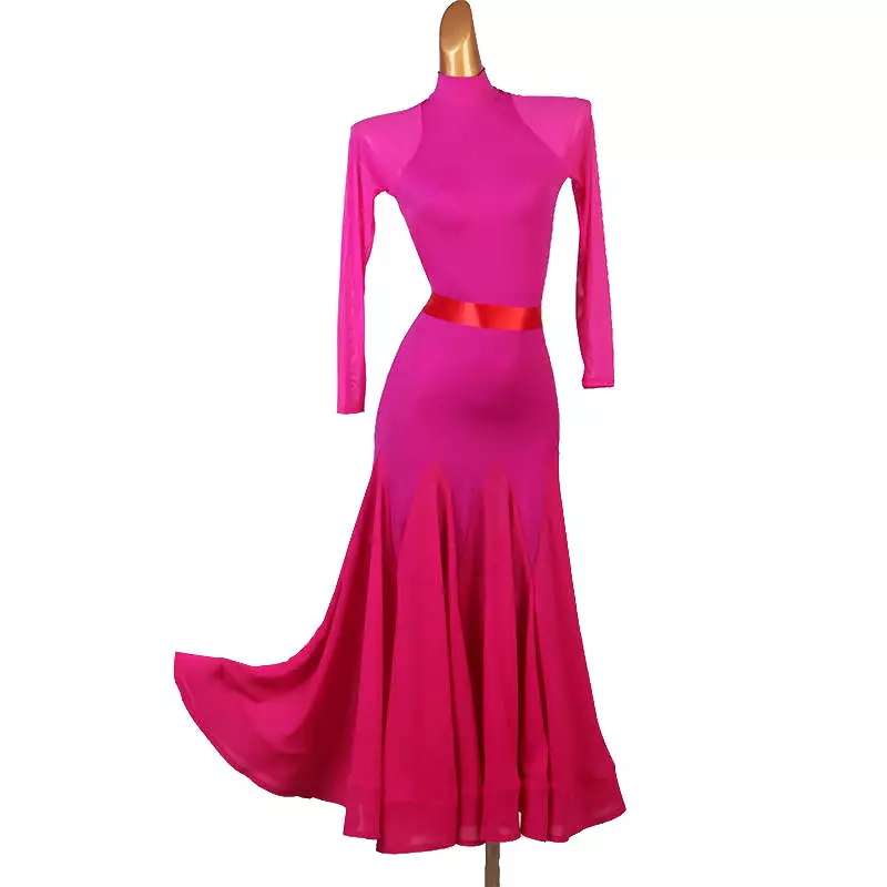 Elegant Rose Ballroom Dress MQ232