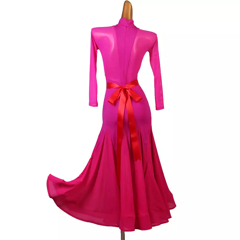 Elegant Rose Ballroom Dress MQ232