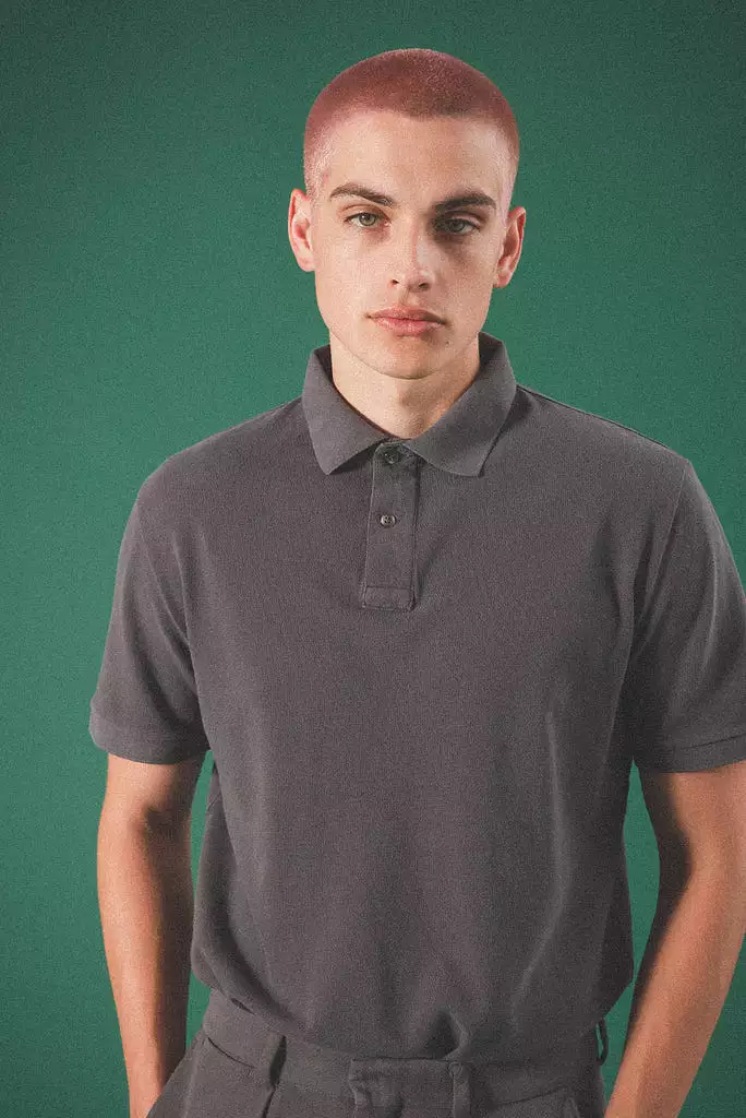 Elwood VINTAGE GREY Polo - Washed