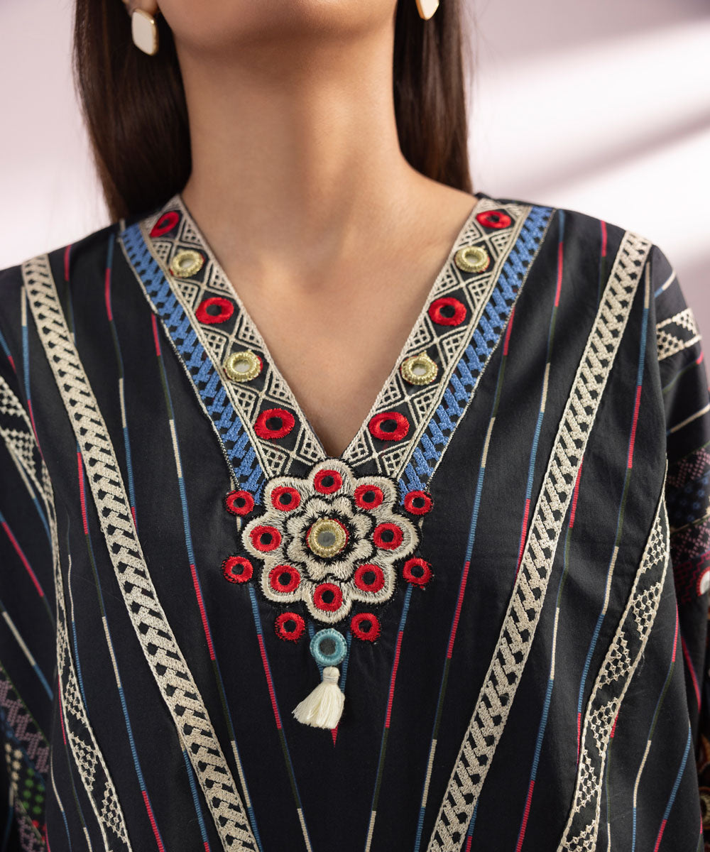 Embroidered Shirt in Cotton