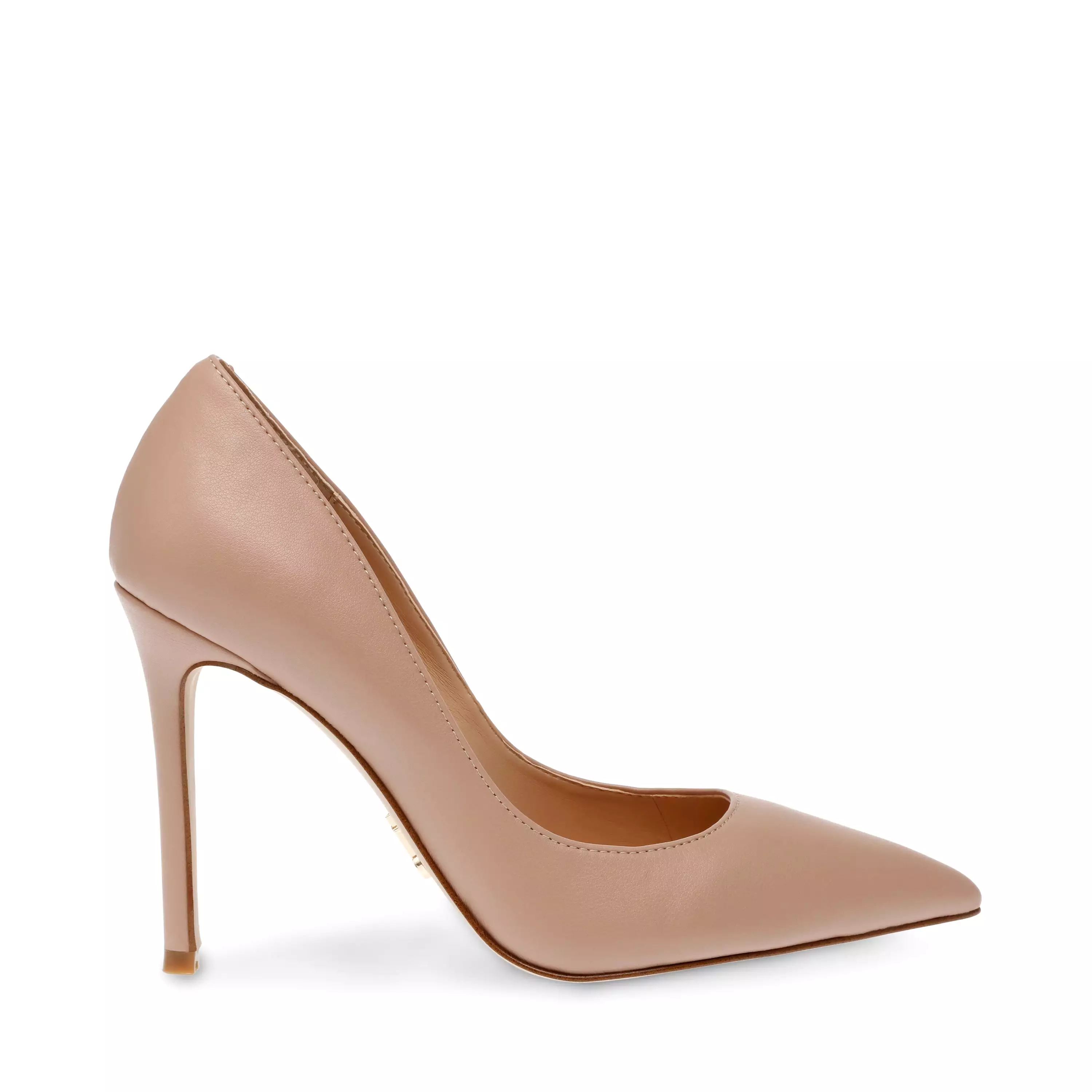 Evelyn-E Blush Leather Pump