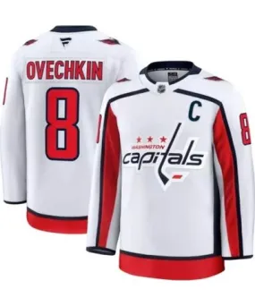 NHL Fanatics Alexander Ovechkin Washington Capitals Away Premium Jersey by Fanatics Men's