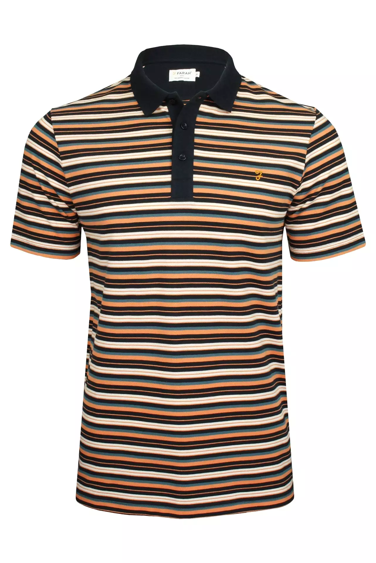 Farah Men's Jolla Stripe Polo Shirt