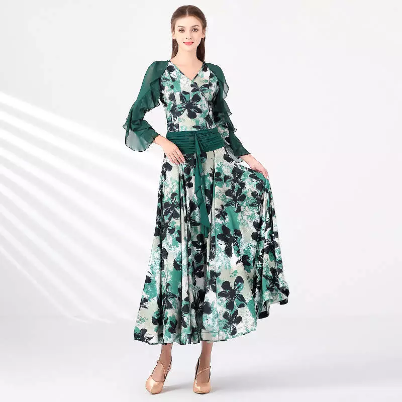 Forest Ballroom Dance Practice Dress - MY867