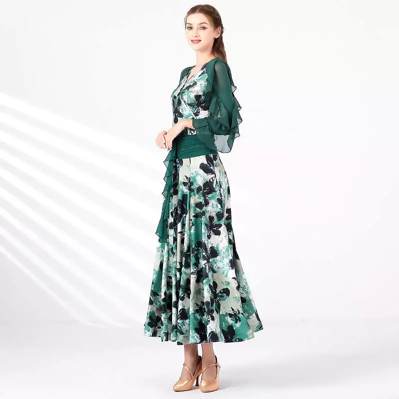 Forest Ballroom Dance Practice Dress - MY867