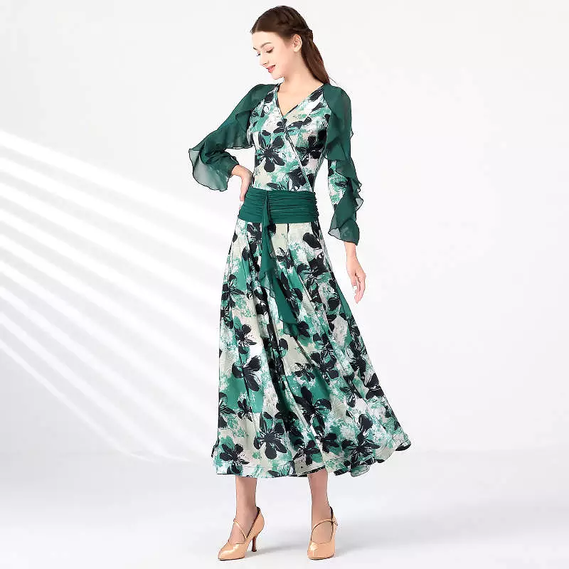 Forest Ballroom Dance Practice Dress - MY867