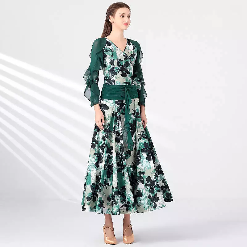 Forest Ballroom Dance Practice Dress - MY867