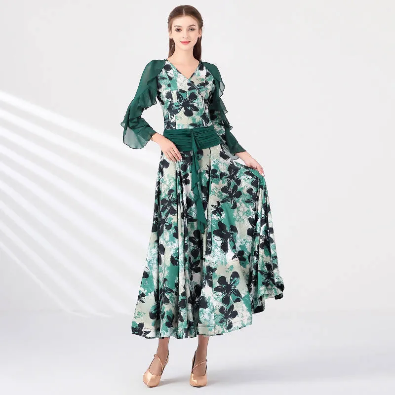 Forest Fantasy Ballroom Dancing Dress - MY867